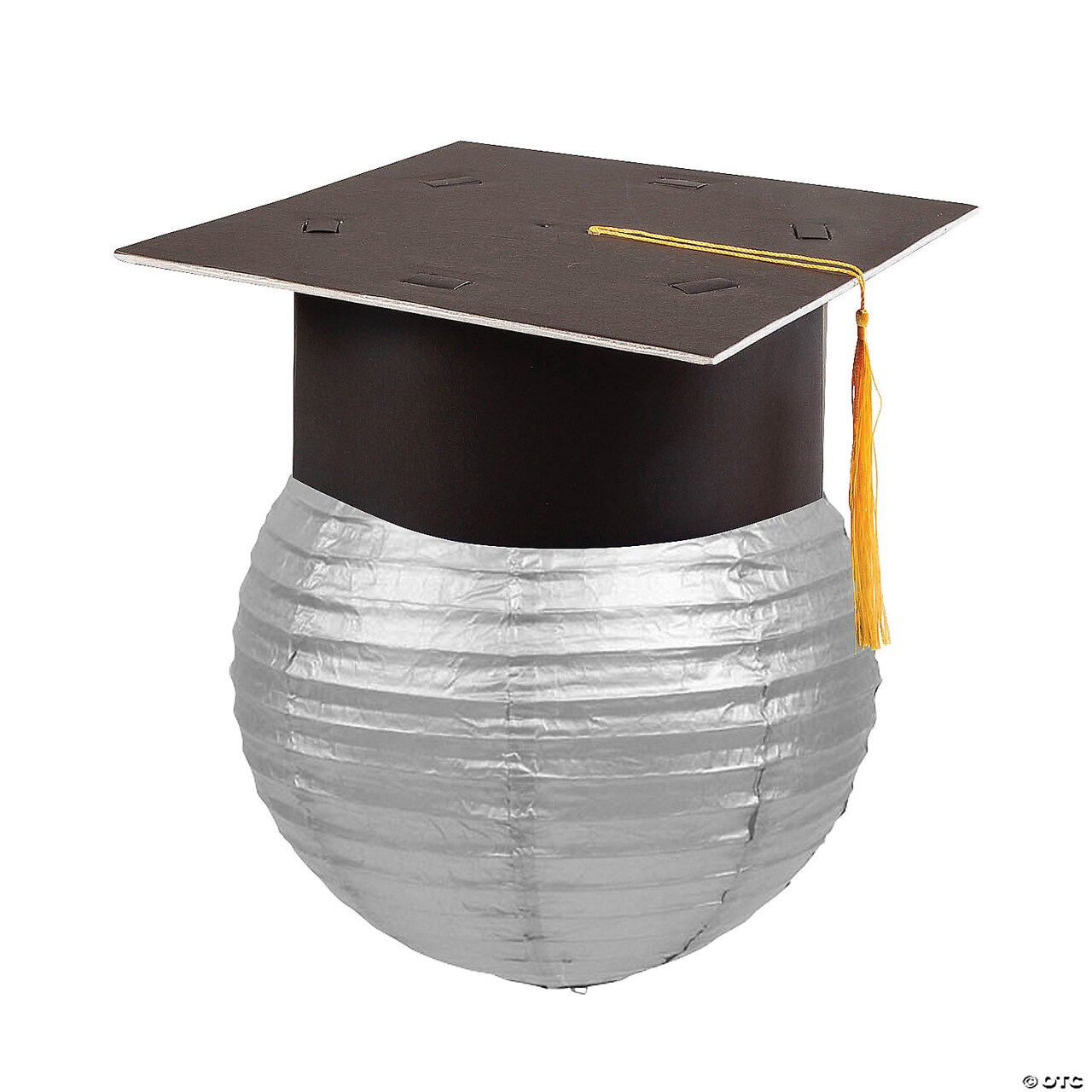 Hanging Paper Lantern with Graduation Cap Decorating Kit 12 Pc